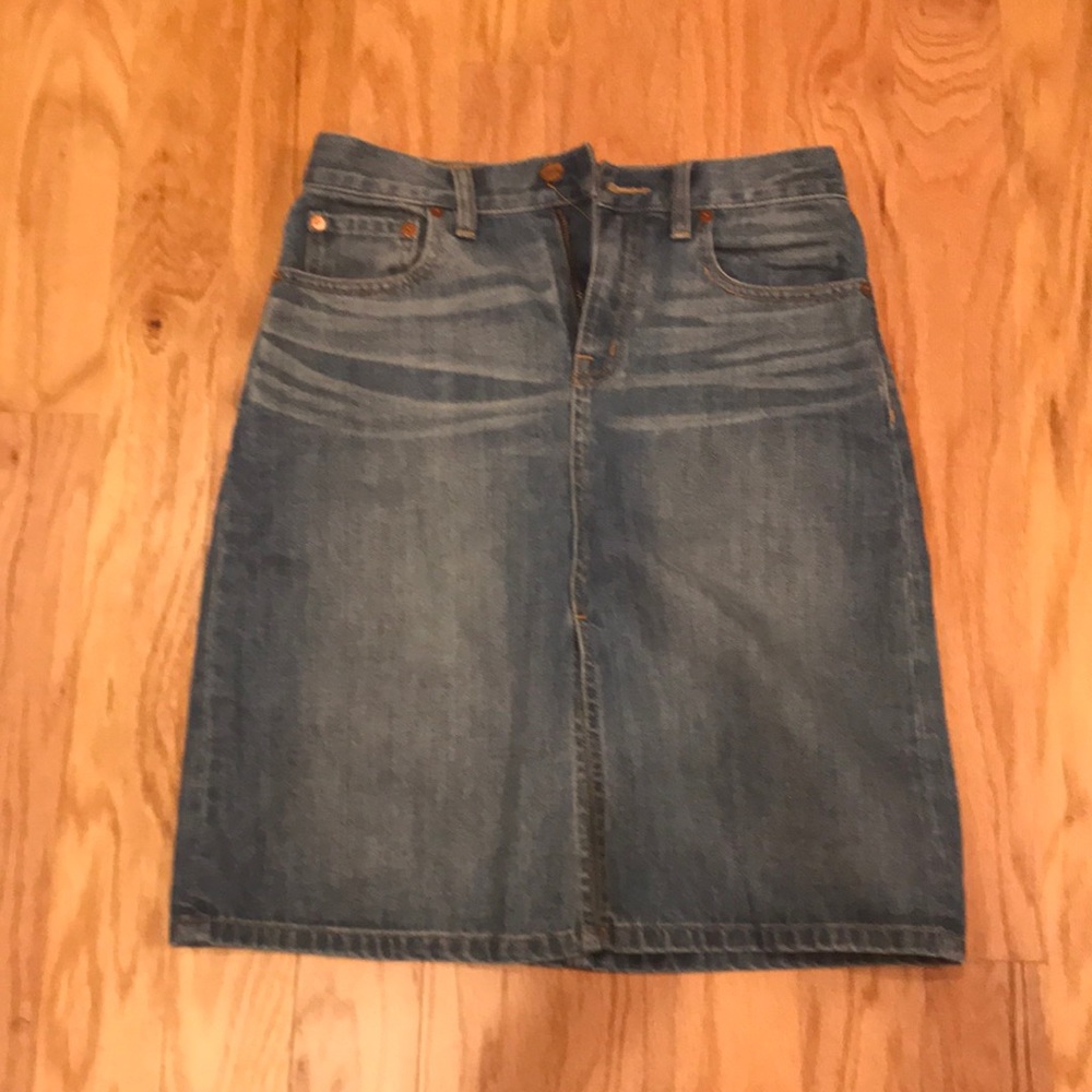 MADEWELL denim skirt